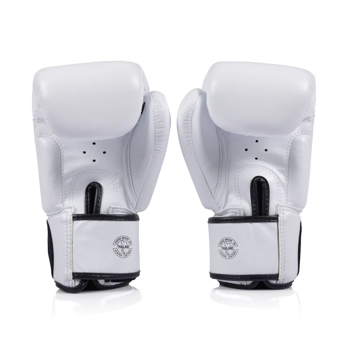Fairtex BGV1C White Universal Microfibre Boxing Gloves