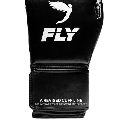 Fly Boxing Superloop X2 Sparring Gloves - All Black