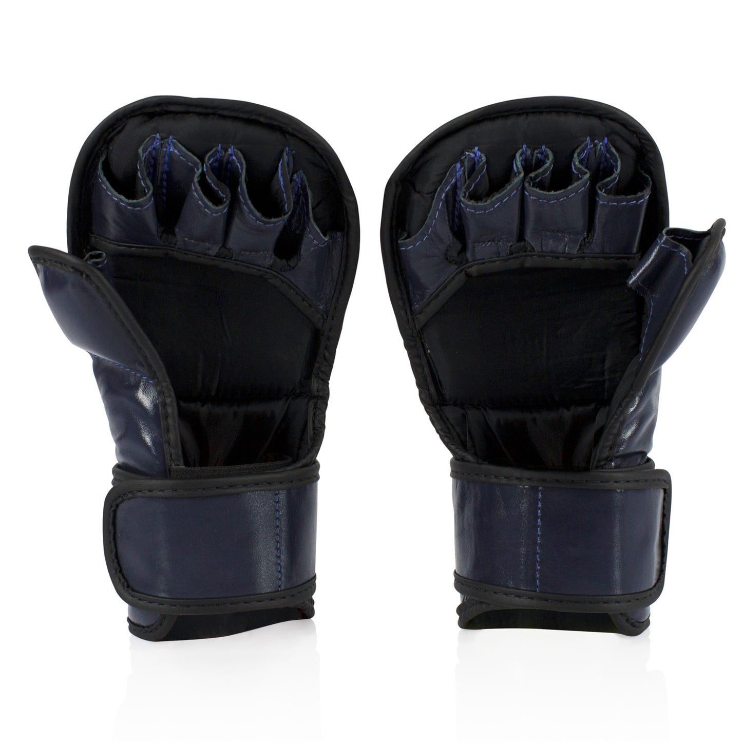 Fairtex FGV15 MMA Leather 7oz Sparring Gloves -  Blue