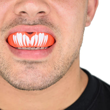 SAFEJAWZ Extro Series Viper Self Fit Mouthguards - Red