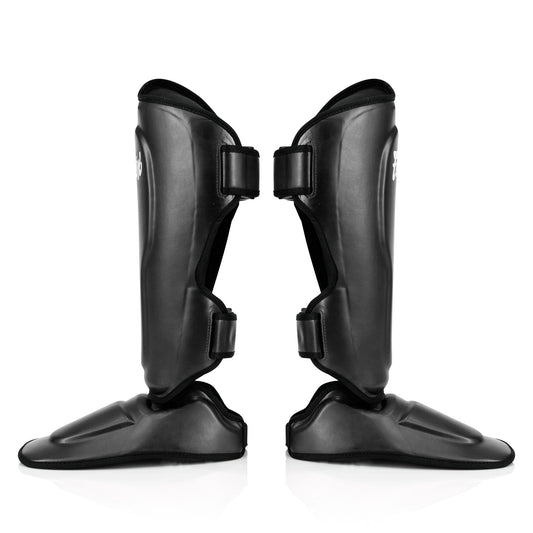 Fairtex SP9 Ultra Ergo Muay Thai Shin Pads  - Black
